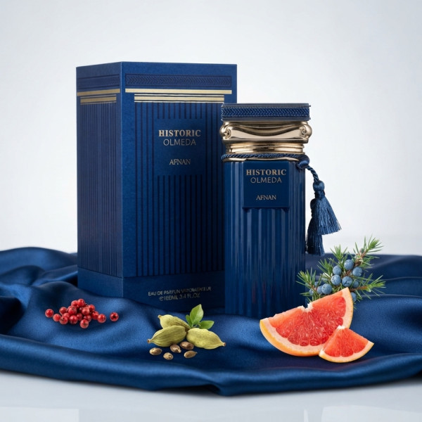 Комплект парфюми Afnan Historic Doria + Historic Olmeda EDP 100 мл – Луксозни ориенталски аромати за него и за нея 4