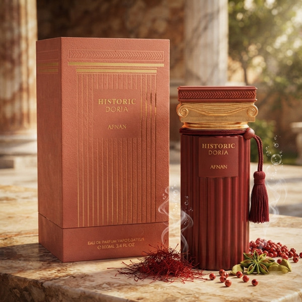 Комплект парфюми Afnan Historic Doria + Historic Olmeda EDP 100 мл – Луксозни ориенталски аромати за него и за нея 3