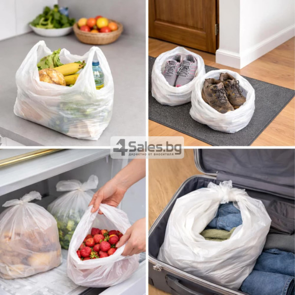 Reklamówki Foliówki Zrywki Foliowe Jednorazowe 44x35cm Rolka 120szt Mocne 7