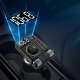 Автомобилен FM предавател и FM трансмитер Bluetooth 5.3 с PD 30W бързо зареждане, Hi-Fi звук и Hands-Free 8