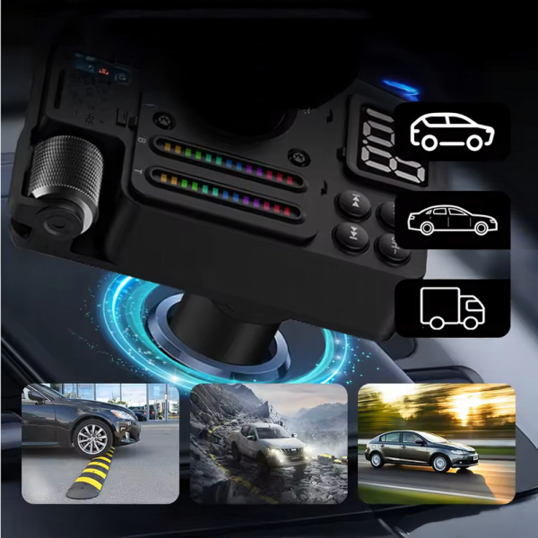 Автомобилен FM предавател и FM трансмитер Bluetooth 5.3 с PD 30W бързо зареждане, Hi-Fi звук и Hands-Free 11