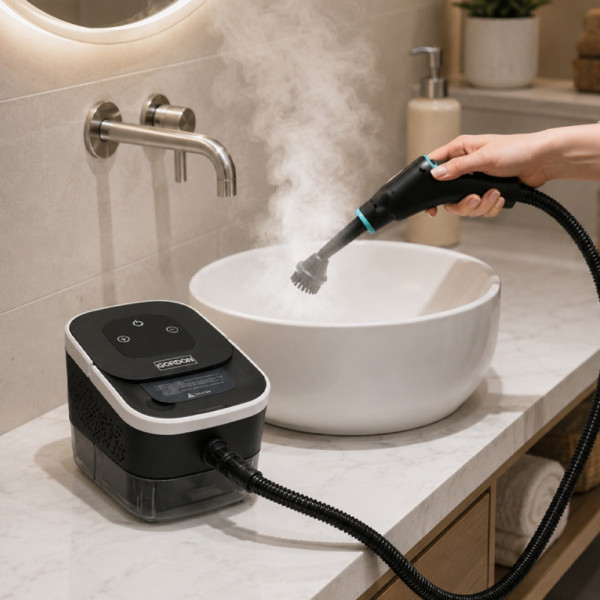 Парочистачка 2500 W с комплект аксесоари – Мощно почистване с гореща пара 5