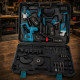Комплект акумулаторни инструменти BOXER BX-187 4в1 + ПОДАРЪК многофункционална работна чанта 3
