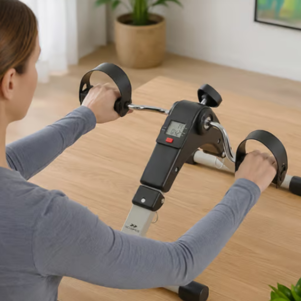 Велоергометър BodySpin Core с LCD дисплей и регулируемо съпротивление – за ръце и крака 5