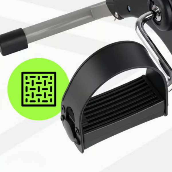 Велоергометър BodySpin Core с LCD дисплей и регулируемо съпротивление – за ръце и крака