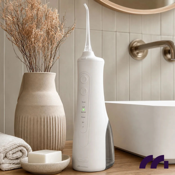 Безжичен зъбен душ с UV стерилизация, 5 режима и USB-C зареждане