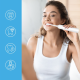 Комплект от 2 броя електрическа звукова четка Toothie X 2в1 с 6 накрайника и зарядна база 5