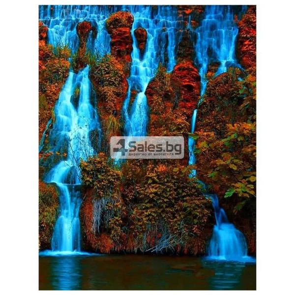 Картина за рисуване по номера с рамка 40x50 см 8