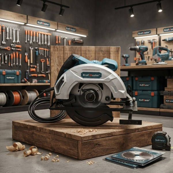 Електрически ръчен циркуляр 1200W – Диск Ø185×20 мм (24T) 4