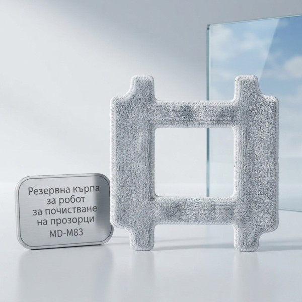 Резервна микрофибърна кърпа за робот за почистване на прозорци MD-M83 4