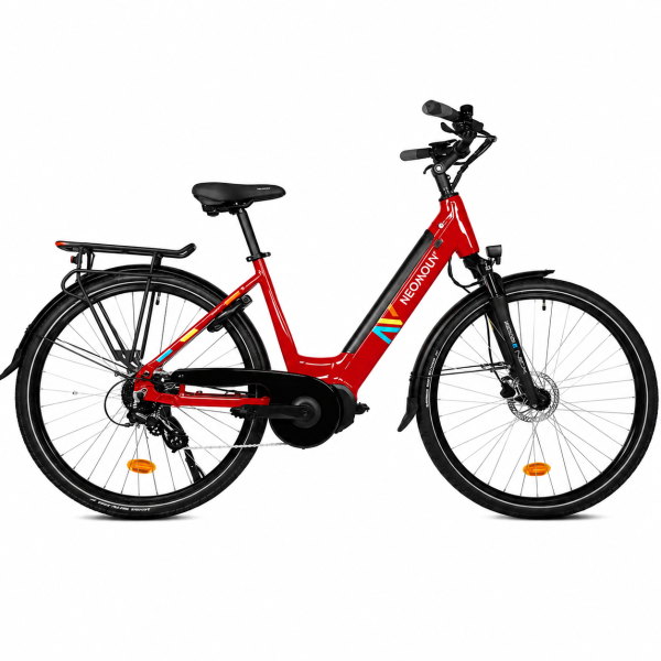 Електрически велосипед 26″ с батерия 522Wh, мотор 250W и пробег до 100 км – алуминиева рамка, 7 скорости 11