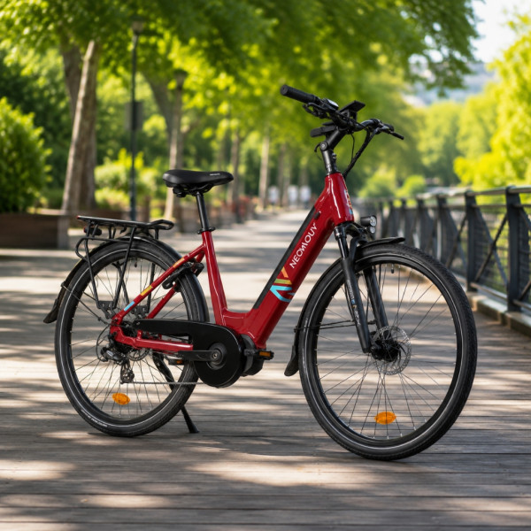 Електрически велосипед 26″ с батерия 522Wh, мотор 250W и пробег до 100 км – алуминиева рамка, 7 скорости 4