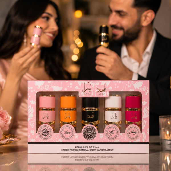 Комплект арабски парфюми 5 в 1 – Yara, Asad, Yara Moi, Yara Tous и Yara Candy, 5 × 30 мл Eau de Parfum 4