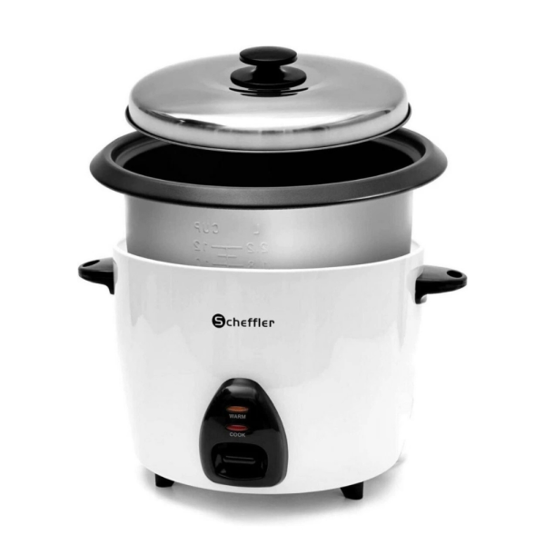 Оризоварка 2.8L, 1000W – Автоматично готвене, поддържане на топлина, незалепващо покритие 7