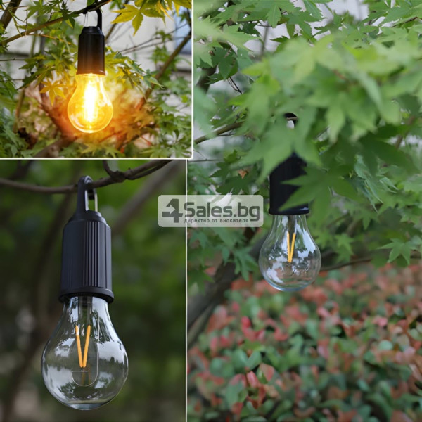 Преносима LED къмпинг лампа 10