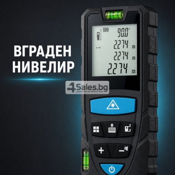 Лазерна ролетка MasterMeter с калъф 7