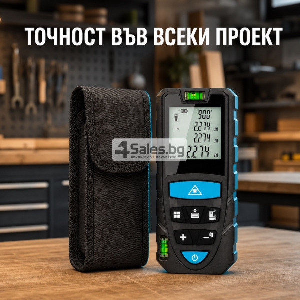 Лазерна ролетка MasterMeter с калъф