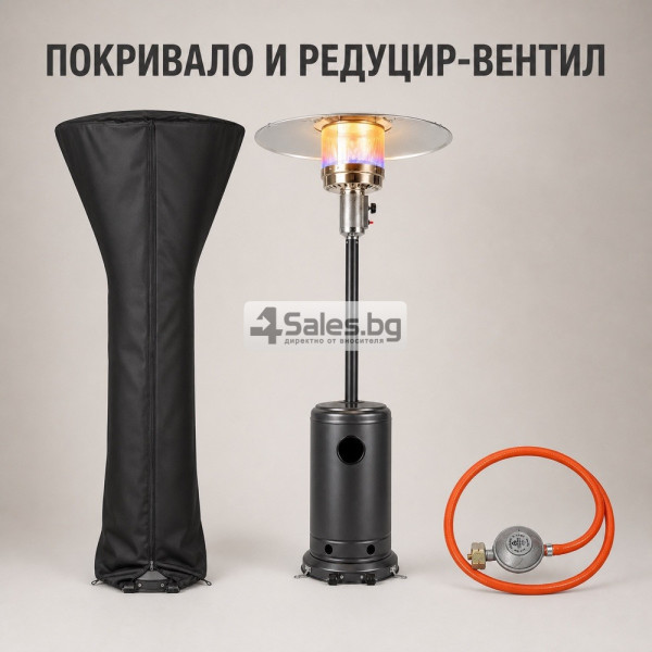 Газов отоплител  с покривало, 13 kW 5