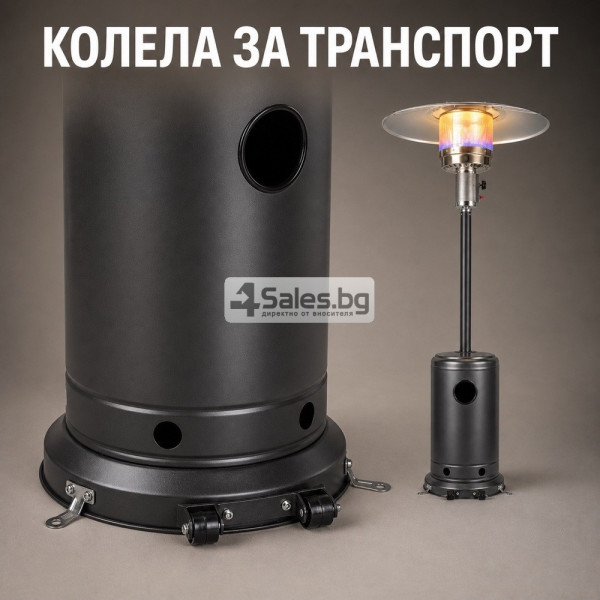 Газов отоплител  с покривало, 13 kW 7