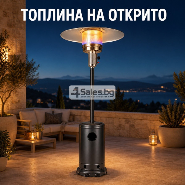 Газов отоплител  с покривало, 13 kW