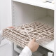Окачващ метален органайзер за гардероб с 5 рафта – 130 x 29 x 29 см 6