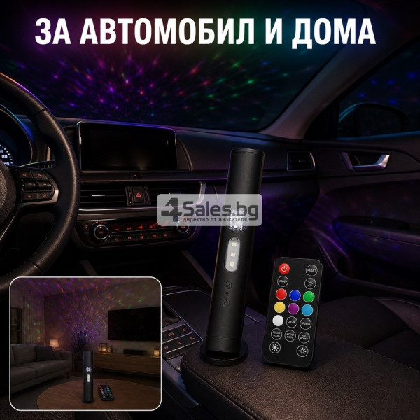Безжично LED амбиентно осветление за автомобил