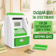 Интерактивна детска касичка банкомат с карта и PIN, зелена 8