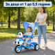 Детска триколка Panda със сенник и родителска дръжка 11