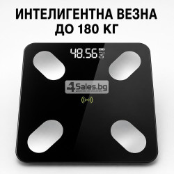 Интелигентен аналитичен Bluetooth кантар, до 180 кг