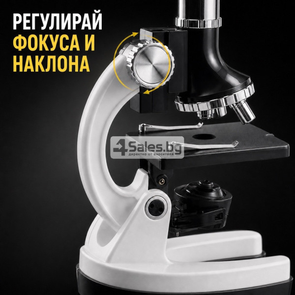 Оптичен микроскоп с лабораторен комплект 6