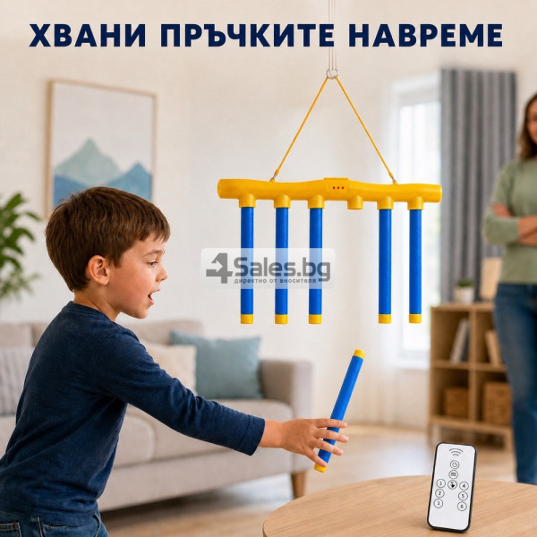 Електронна игра „Падащи пръчки“ с дистанционно и USB 2