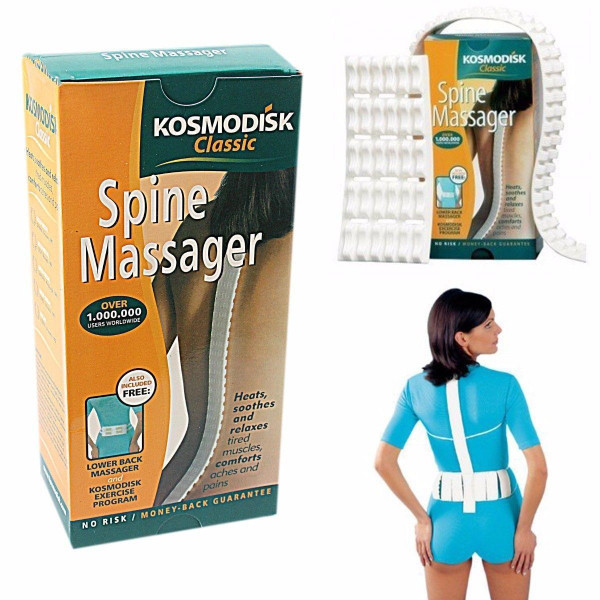 Масажна яка за врат, шия и гръб с отопление TV95-1 + Подарък Космодиск Classic Spin Massager TV722