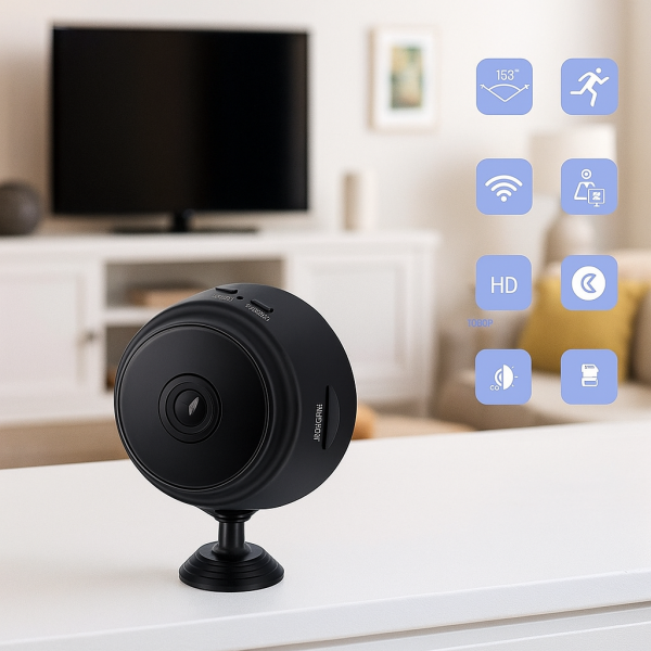 Двойна Smart WiFi безжична IP 6MPX камера IP01 + Подарък Висококачествена безжична мини камера, за домашна употреба IP31