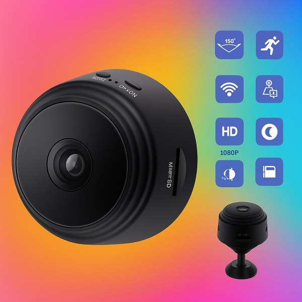 Двойна Smart WiFi безжична IP 6MPX камера IP01 + Подарък Висококачествена безжична мини камера, за домашна употреба IP31 7