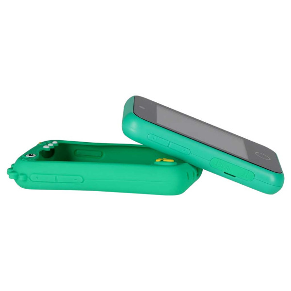 Детски смарт телефон с камера и 8 GB карта – зелен динозавър