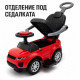 Детска кола за яздене 3 в 1 Baby Mix с родителска дръжка, червена 8