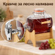 Диспенсър 3 л с бамбукова стойка и кранче 6