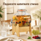 Диспенсър 3 л с бамбукова стойка и кранче 7