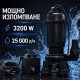 Потопяема помпа за вода 3200 W, 25 000 л/ч, с раздробител 3