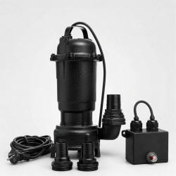 Потопяема помпа за вода 3200 W, 25 000 л/ч, с раздробител