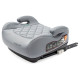 Повдигаща детска седалка за кола с ISOFIX i-Size 125–150 см – Сива, комфортна и сигурна 3