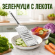 Ръчно ренде 3 в 1 за зеленчуци и плодове с 3 сменяеми приставки 9