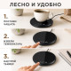 Електрически подгревател за чаша 18W с 2 температури 40/60°C, таймер и сензорно управление 7