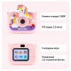 Детски цифров фотоапарат с еднорог, статив и карта 8 GB 4