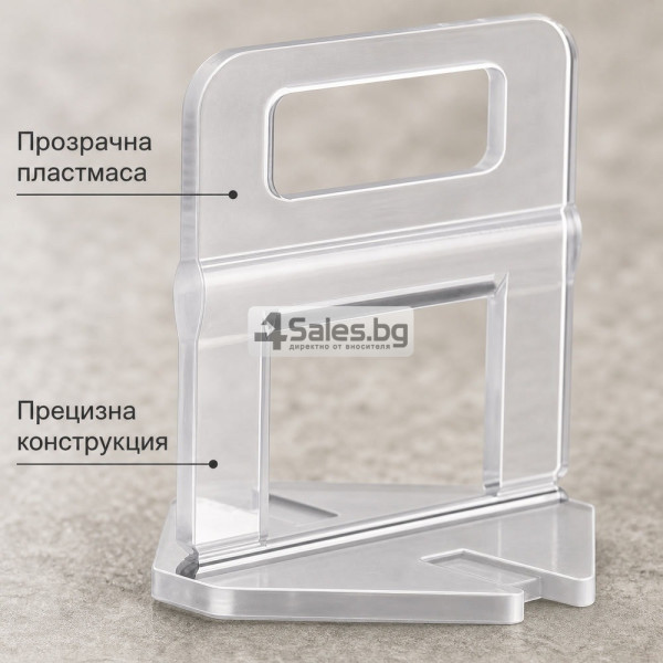 Клипсове за нивелиране на плочки 1 mm – 100 броя 7