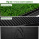Тренировъчна тоалетна за домашни любимци с изкуствена трева 76 x 51 см 7