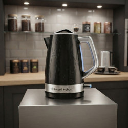 Електрическа кана Russell Hobbs Structure, 1,7 л, 2400 W, черна
