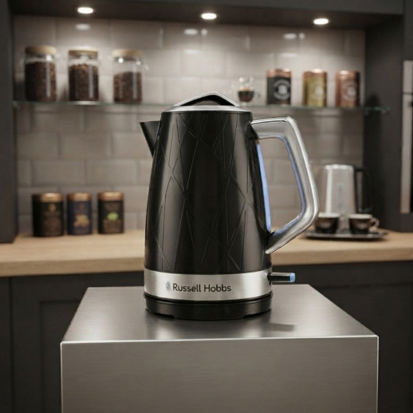 Електрическа кана Russell Hobbs Structure, 1,7 л, 2400 W, черна