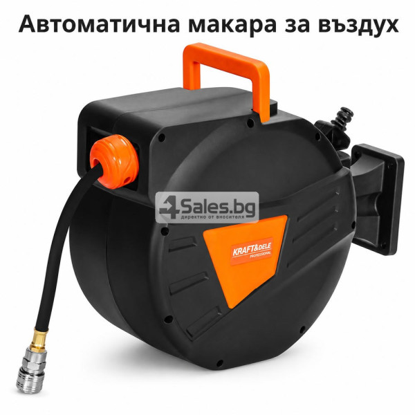 Автоматична макара за пневматичен маркуч 10 м 2