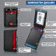 Мъжки портфейл за карти CARDPOP с RFID защита, автоматично изваждане и магнитно затваряне 4